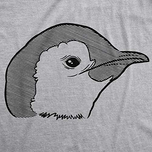 Youth Ask Me About My Penguin Tshirt Funny Flip Up Tee For Kids Premium Cotton Blend Graphic Tees Light Heather Grey M #TOP7