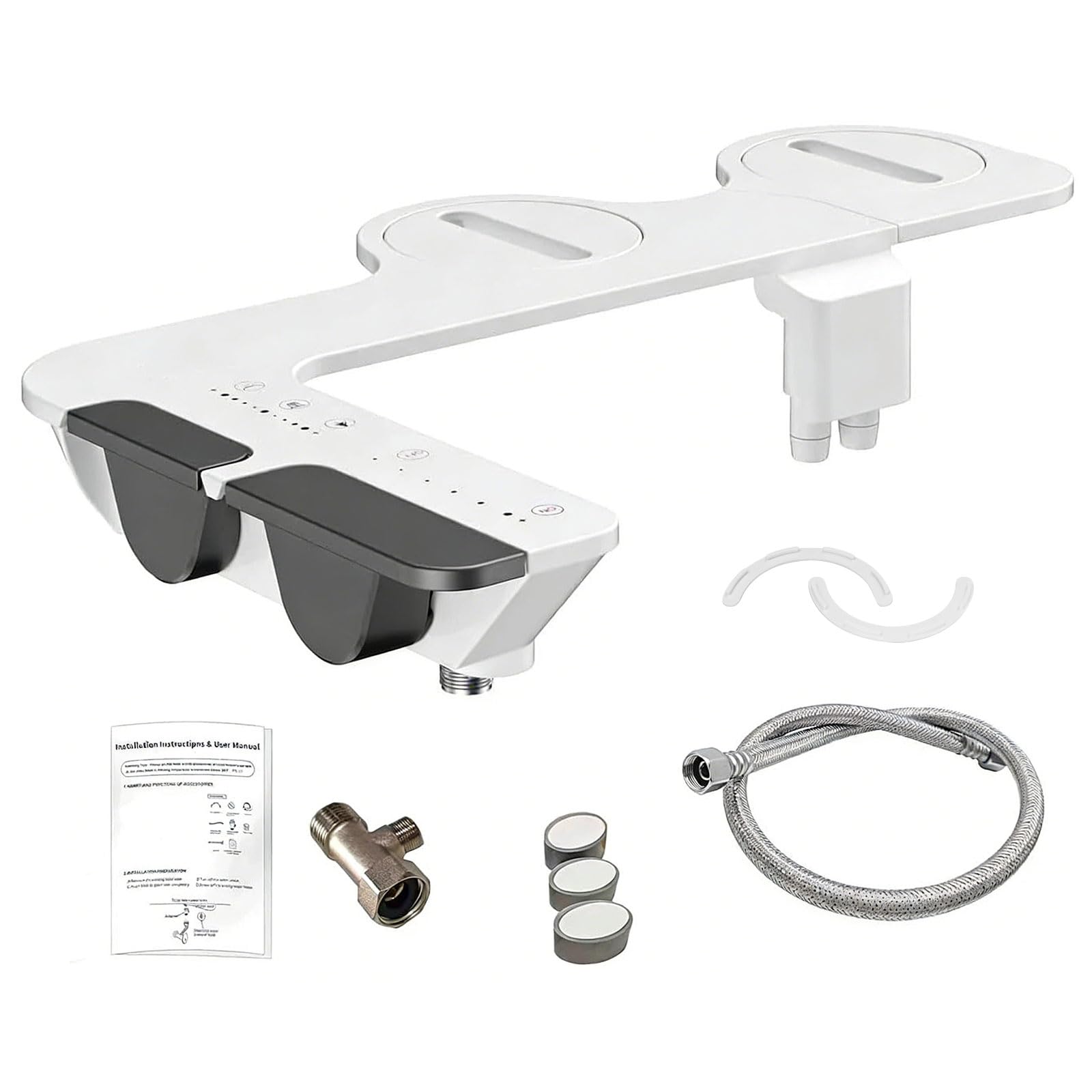 Laikoutd Women's European Standard G3 Modifiable Cold Warm Water Not Electric Smart Bidet With Stress Cleansing For Sanitation Fast Release Durability Smart