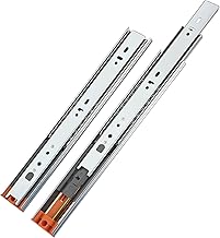 LOOTICH Coulisses pour Tiroirs 300 mm avec Amortisseur Tampon Soft Close Roulement à Bille Extension Totale de Tiroir Tail Glissière de Tiroir Capacité de Charge 35 kg (1 set)