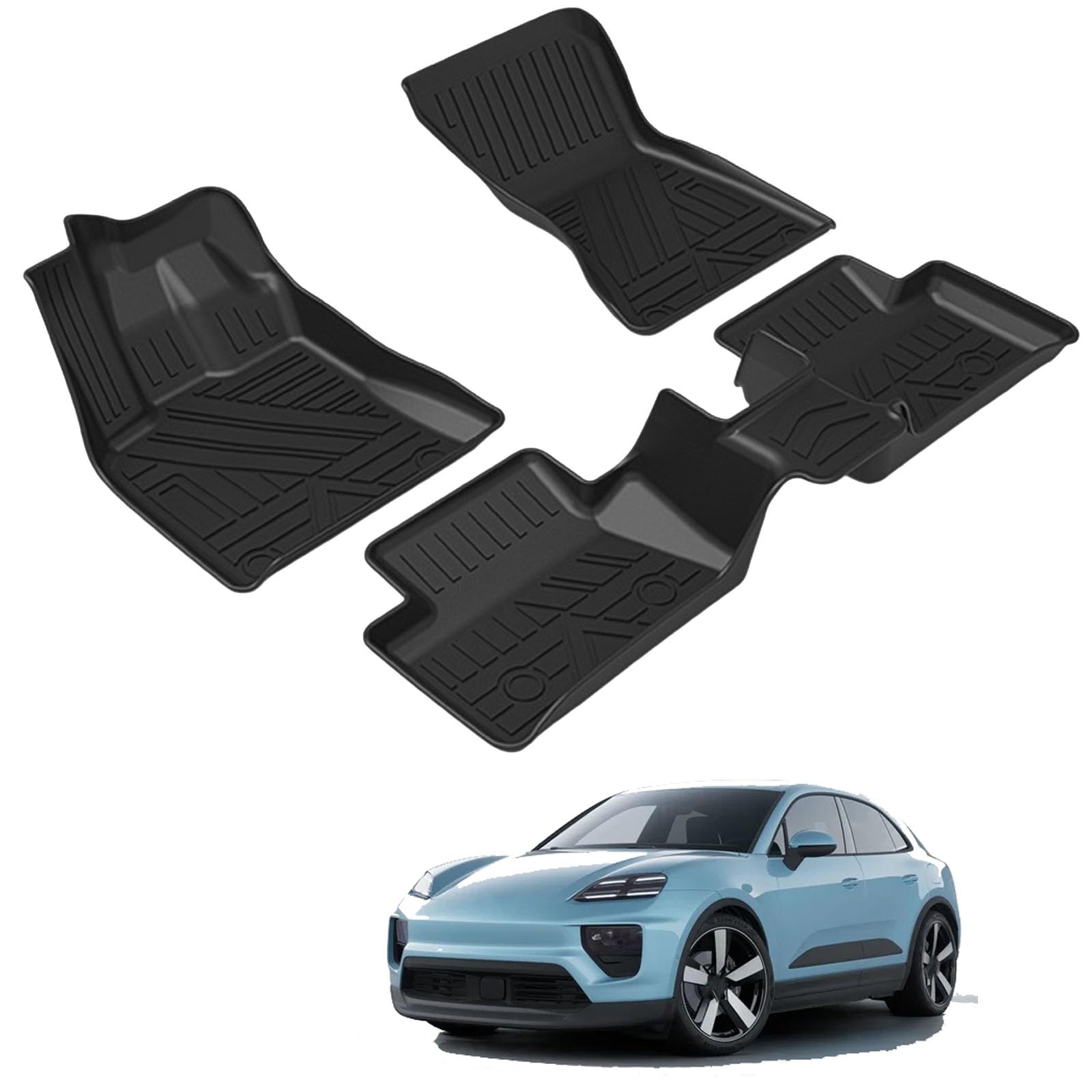 PAPEP Floor Mats for Porsche Macan 2014-2026 RHD