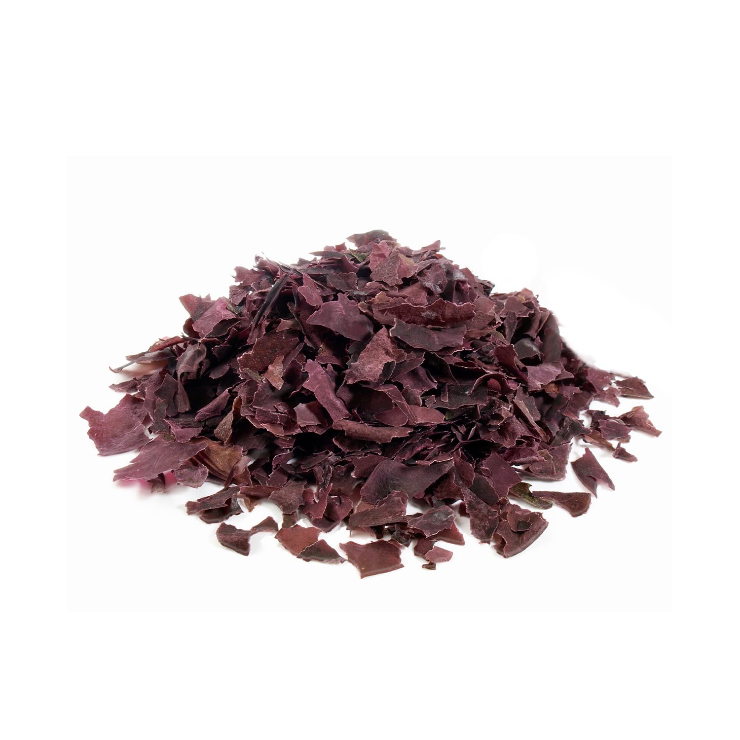 VITAMINSEA Applewood Smoked Dulse | Wild North Atlantic Dried Seaweed for Snacking, Seasoning, Soups & Salads | Rich in Vitamins, Minerals & Antioxidants Perfect for Thyroid Support | Flakes (4 OZ)