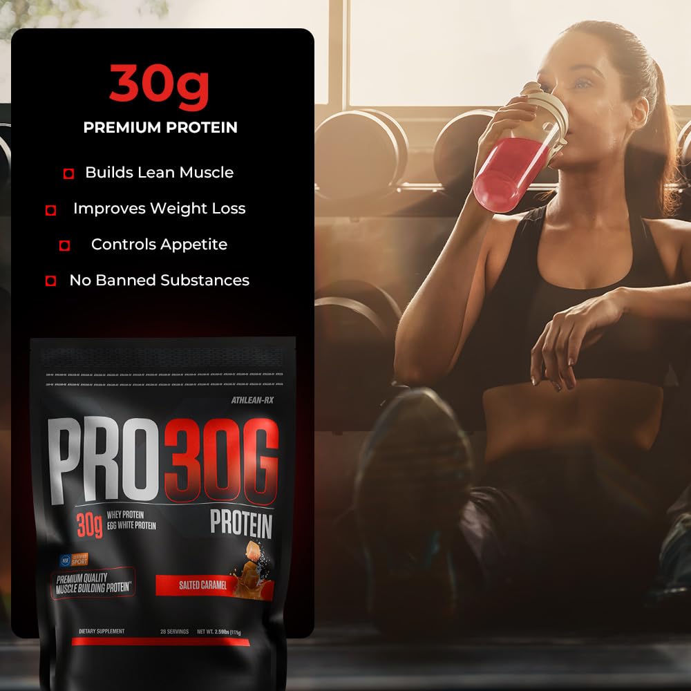 ATHLEAN-X PRO-30G, Premium Whey Protein Isolate Powder, French Vanilla Bean, Gluten-Free, Low Sugar, 30g of High Protein Powder for Muscle Recovery & Growth — Amazon image 3
