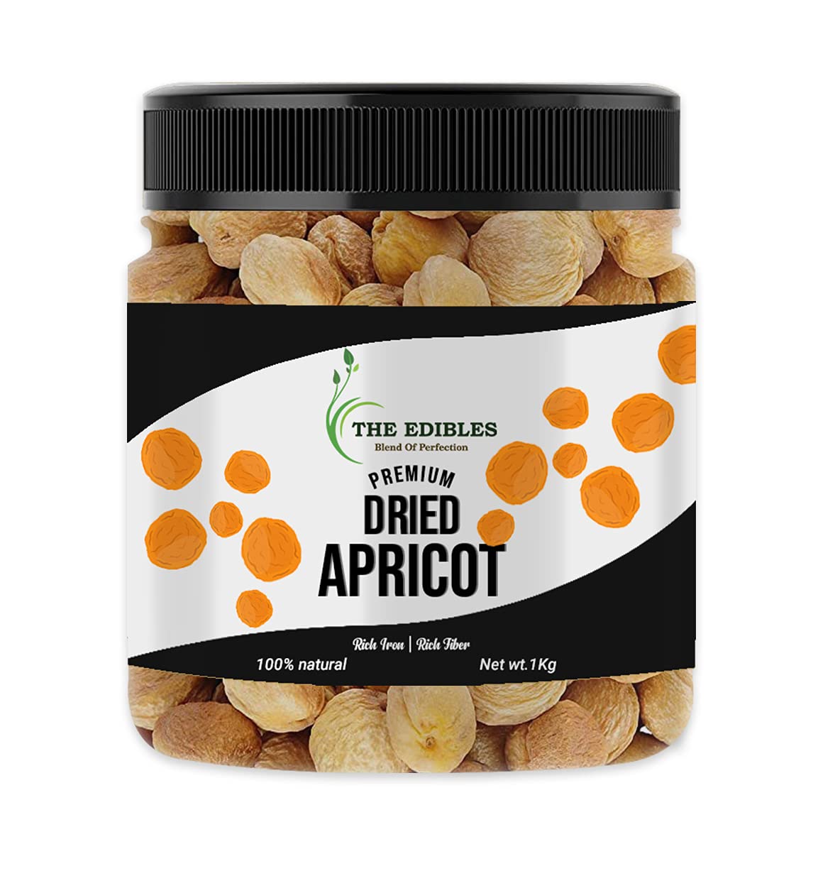 THE EDIBLES Turkish Dried Apricot Dry Fruits 1 Kg, Dried Apricot Soft and Big Size Khumani, Apricots with Jar, apricots without shell, Khumani Khubani [Jar Pack] (B09CL48XKD) Amazon Price History, Amazon Price Tracker