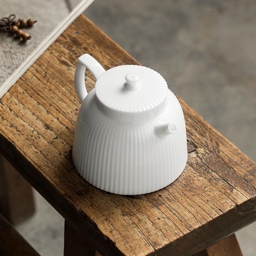 Tea Infuser Tea Kettle Office Ceramic Small Teapot Tea Brewing Teapot Single Pot Simple With Filter Hole Kung Fu Tea Set Tea Pot Tea Steeper
