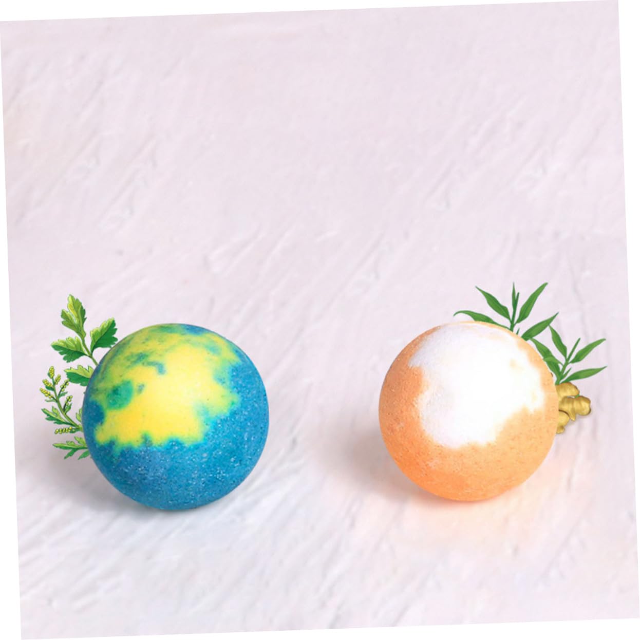 PartyKindom 6Pcs Feet Care Bath Herbal Balls for Soothing Foot Soaks Nourishing Skin Removing Dead Skin for Relaxation and Home