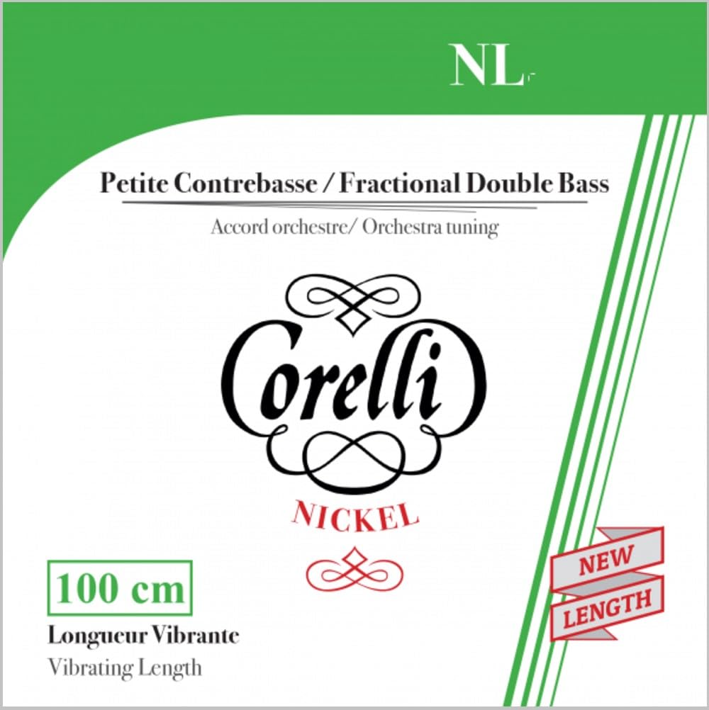 Corelli Contrabajos Fraccionados - escalas pequeñas Re 1/2 302A