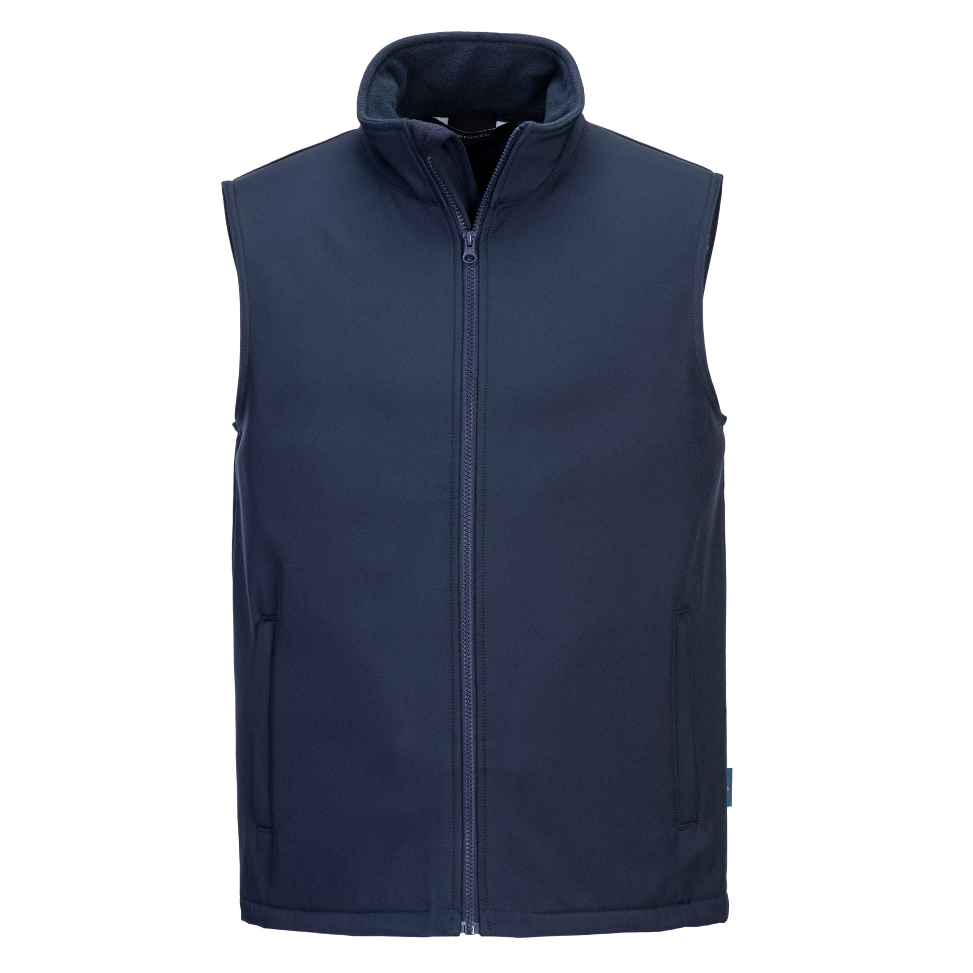 Portwest Dark Print And Promo Softshell Gilet (2L) - Navy - 5XL