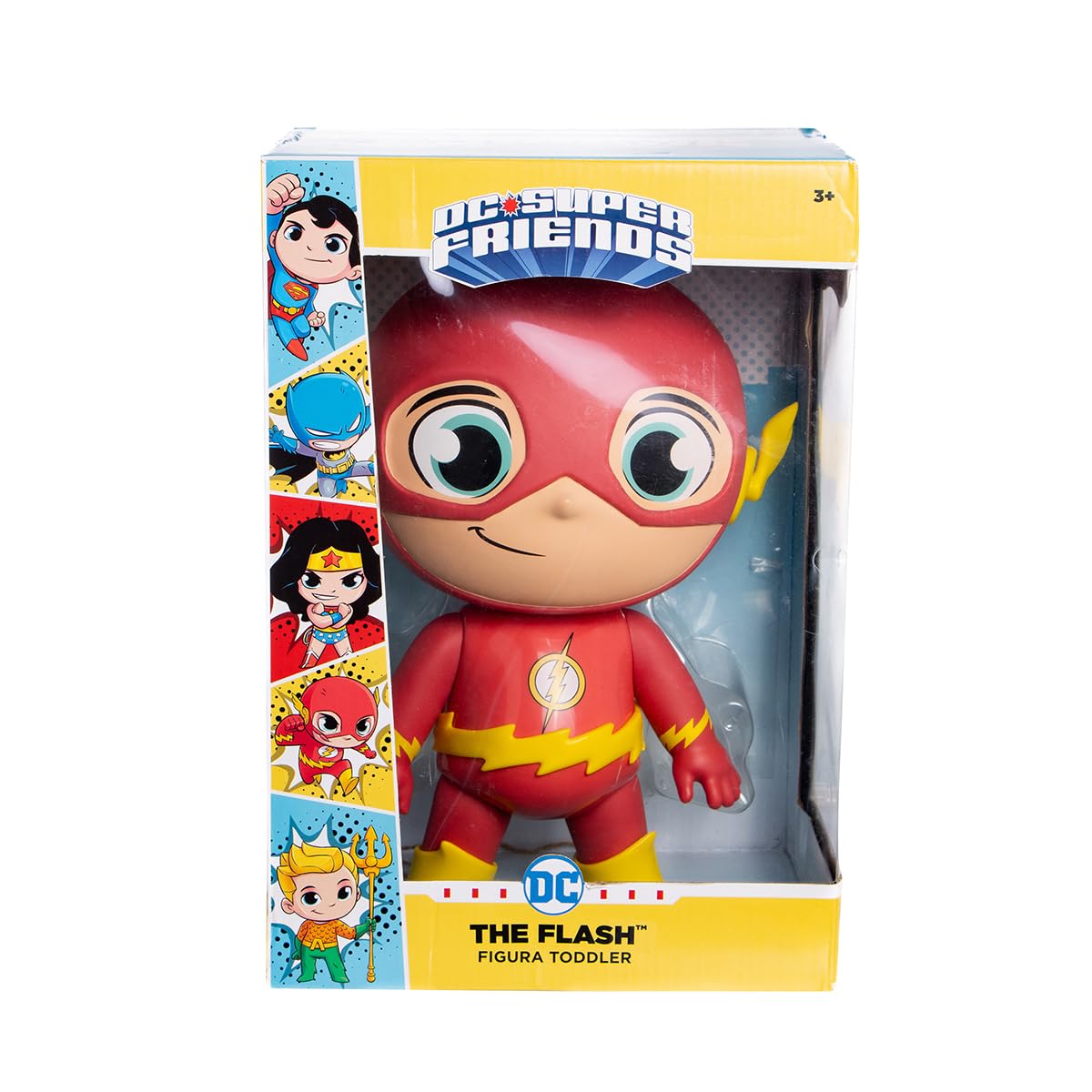 Mattel Justice League – Figura De Acción The Flash De 30 Cm, Con 11 Puntos De Articulación, Para Niños A Partir De 3 Años