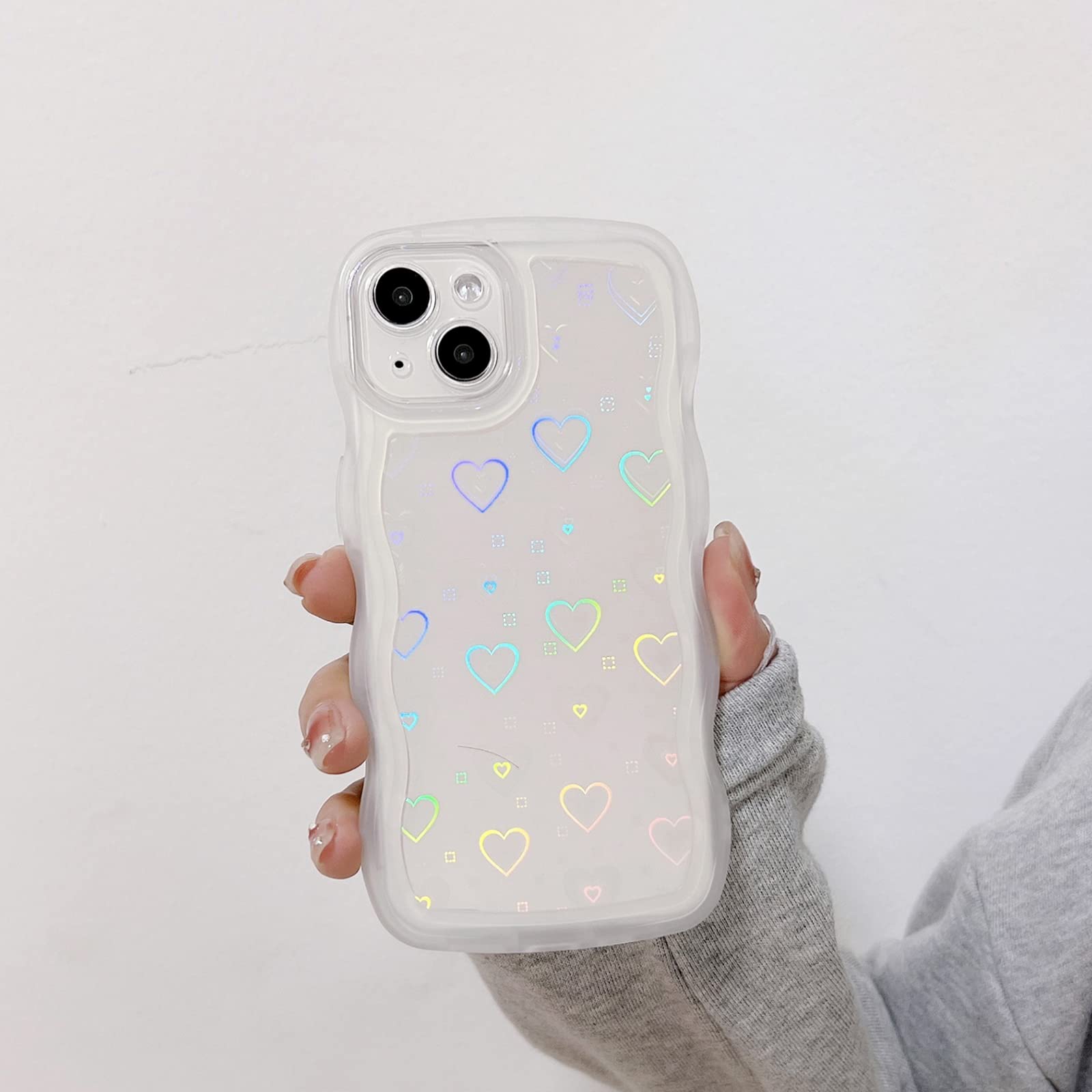 Ownest Compatibile con iPhone 11 Custodia, Trasparente Sparkle Bling la