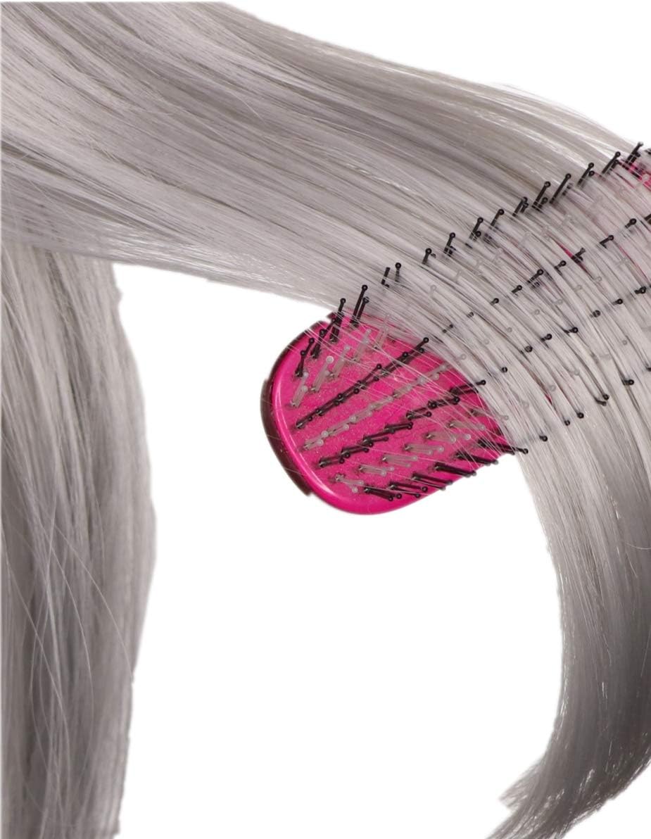 Prettyland matt Natural static-free Mid Medium Length Silky Straight Brunette Wig with Highlights - Brunette Brown C853 - Image 5