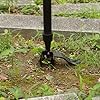BuyLaunch Manual Weed Puller Tool 4-Claw Steel Head Weed Remover with Long Handle for Garden