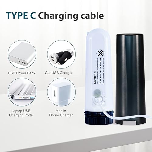 Miniatura 2 de Bidé de viaje portátil Mini atomizador eléctrico con carga de cable USB se utiliza para calmar el cuidado posparto Limpieza personal perineal