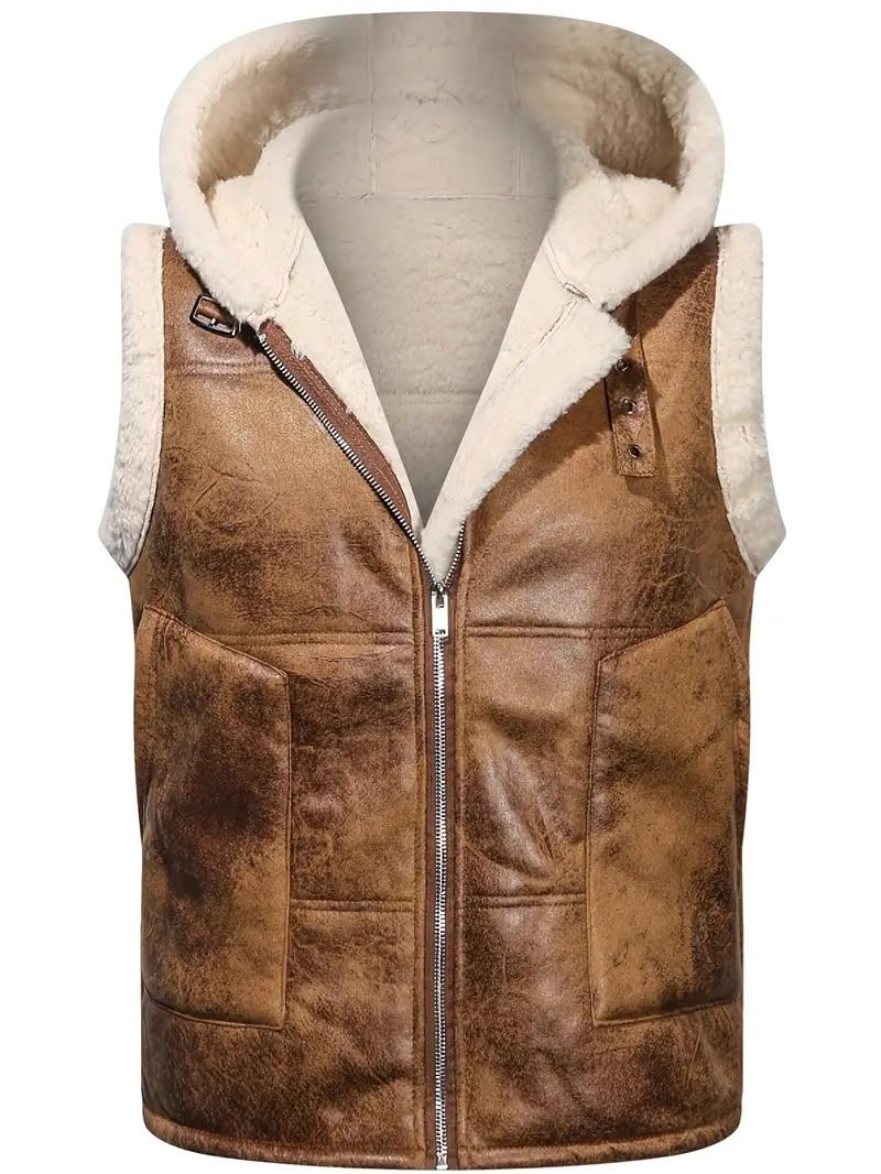 bifanxi Men's Slim Fit Suit Vest Formal Sleeveless Waistcoat for Business Meetings or Events-picture-2
