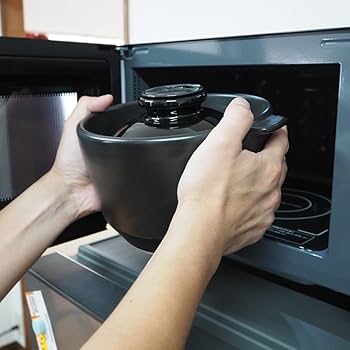 Amazon | 有田焼 究極のごはん鍋HACHI 3合 直火 電子レンジ 日本製