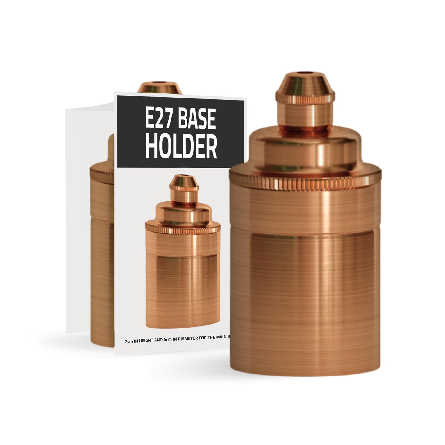 LEDSone 2Pcs E27 Lamp Holder, Vintage Edison Ceramic Lamp Socket,Screw Lampholder Fitting, DIY PendantLight Wall Light Ceiling Light, E27 Base Light Bulb Socket Holder