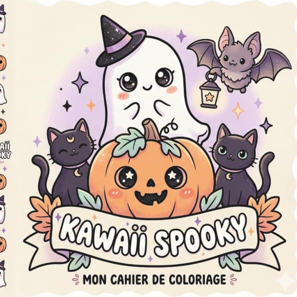 Kawaii Cosy Vibes – Cahier de Dessin Relaxant pour Détente et Créativité: Livre de coloriage kawaii avec scènes cosy, animaux mignons et illustrations ... réduire le stress et stimuler la créativité