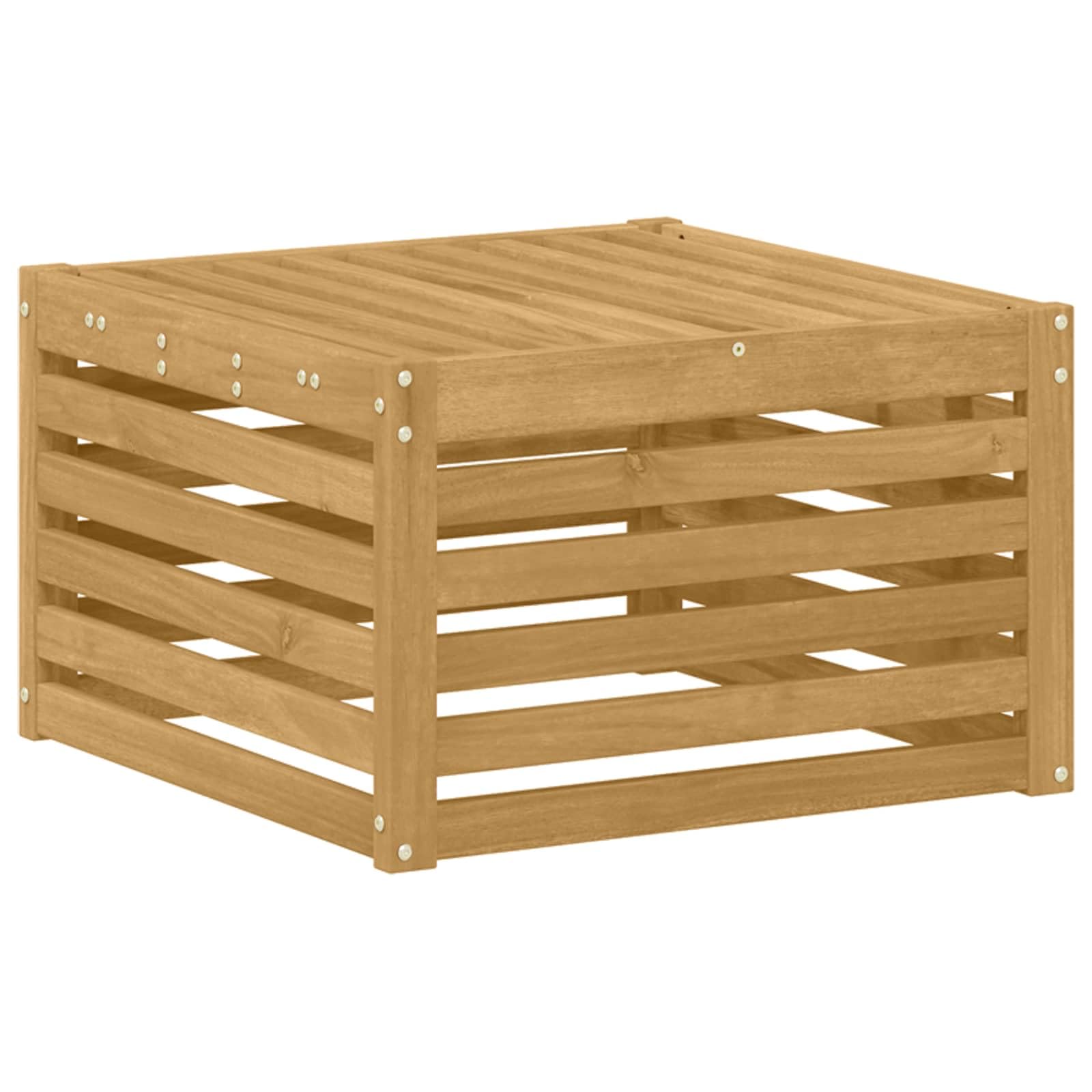 8-częściowy zestaw ogrodowy z litego drewna akacjowego, odporna na warunki atmosferyczne, zestaw wypoczynkowy na taras, balkon, do ogrodu, zestaw do jadalni z modułowymi komponentami do