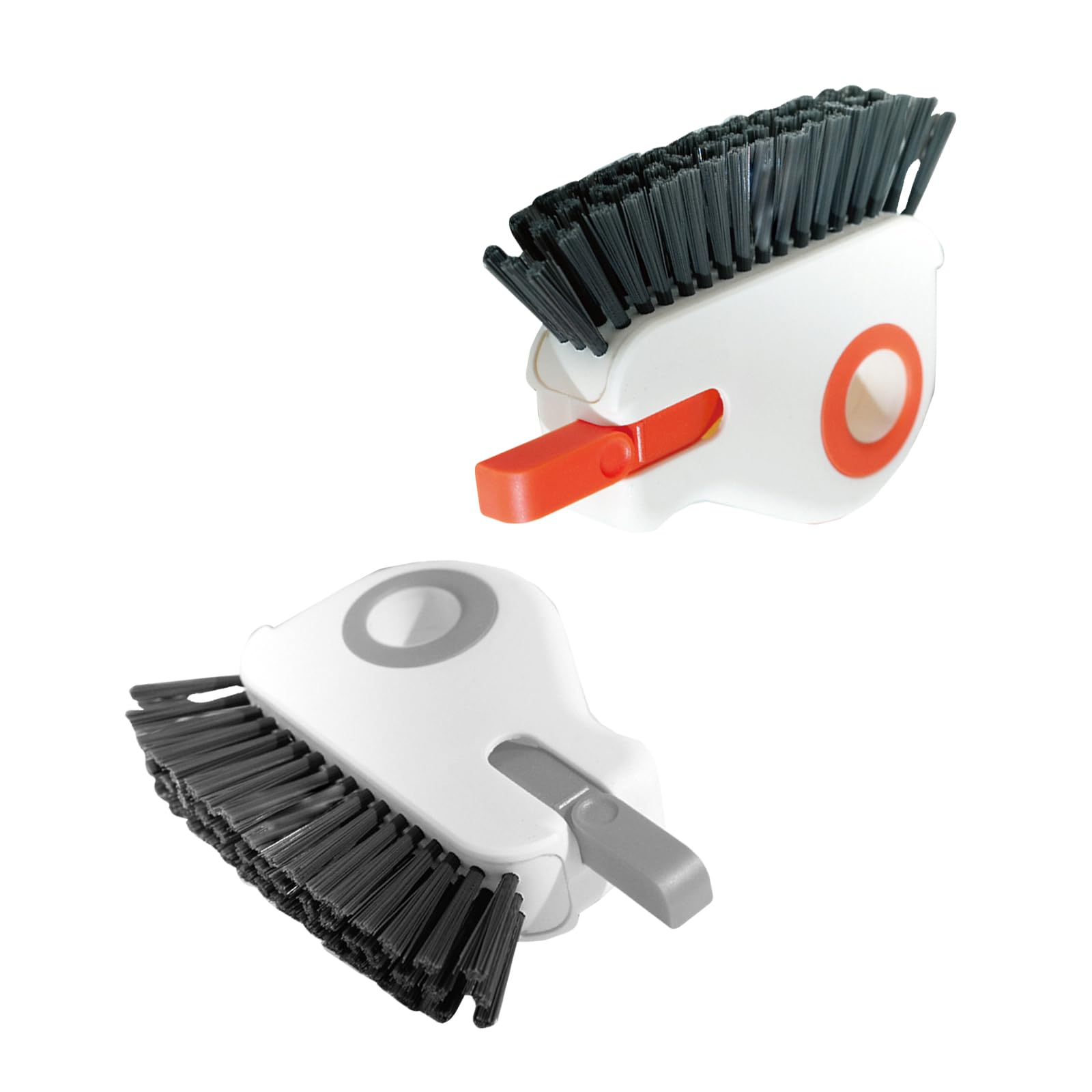 NVOQILIN 2 in 1 Window Track Cleaner Brush Set for Complete Cleaner Hard to Access Areas with Ergonomic Handle Narrow Difference
