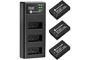 FirstPower Complete Battery and Charger Kit for Canon EOS R Series, EOS...