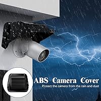 Vista 4 de Cubiertas universales para cámaras de seguridad, protección contra sol y lluvia, techo protector impermeable para cámaras Bullet y Dome, cubierta