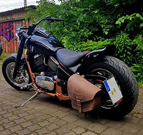 ORLETANOS Odin Marrone, borsa da sella compatibile...