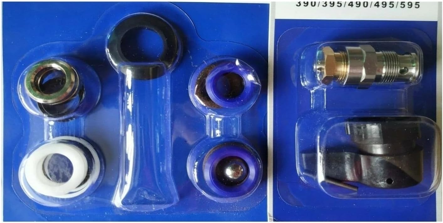 Repair kit and return valve for 390/395 / 495 airless sprayers