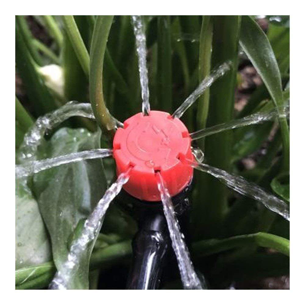 Equipos de riego automático Red de Agua de la Boquilla Ajustable de riego del jardín Gotero riego rociador Boquilla for el Invernadero 150pcs Jardín Planta de riego