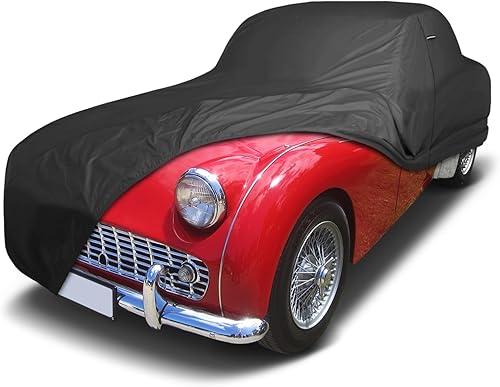 iCarCover Funda de automóvil personalizada de alta calidad para Triumph TR3, TR4, TR5, TR250 1955-1968, resistente al agua, para todo tipo de clima,