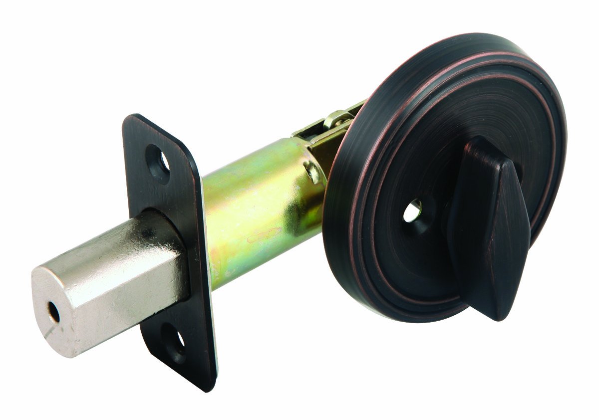 Design House702621 Pro Series, Single Sided Deadbolt, Brushed Bronze