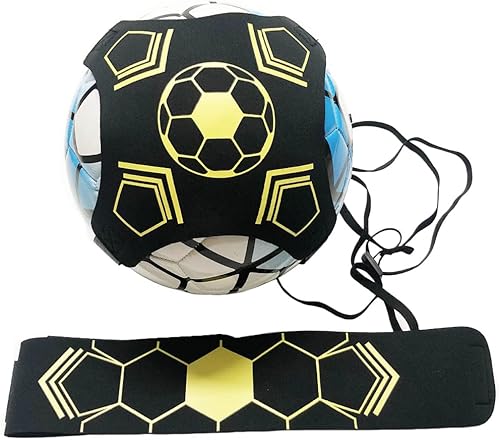 Kaxich Entrenador de fútbol, cinturón de entrenamiento de fútbol ajustable, equipo de práctica de fútbol flexible para fútbol, voleibol, rugby,