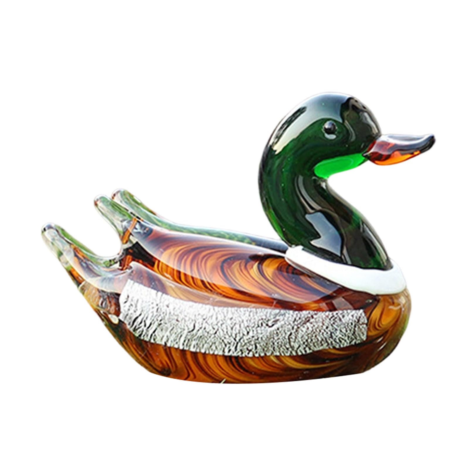 Zbiianxer A Collectible Rt Glass Miniature Glass Figure Nimal Miniature Figurines Table Ornaments Statue Pet Nimals Collection
