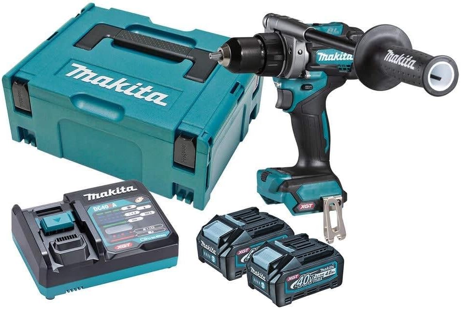 Makita XGT DF001GM201 40VMAX Bat Angle Grinder