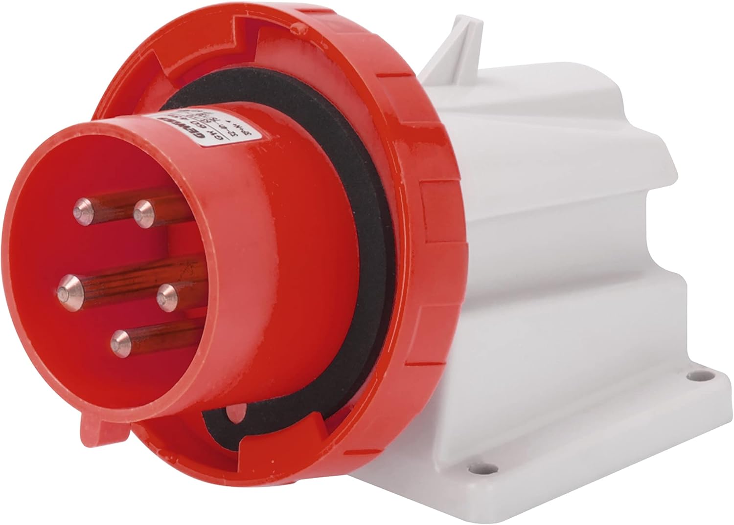 Gewiss GW60119 Spina Angolata 90° 32A 2P+T - Connettore Elettrico Standard Per Installazioni Professionali - Foto 8