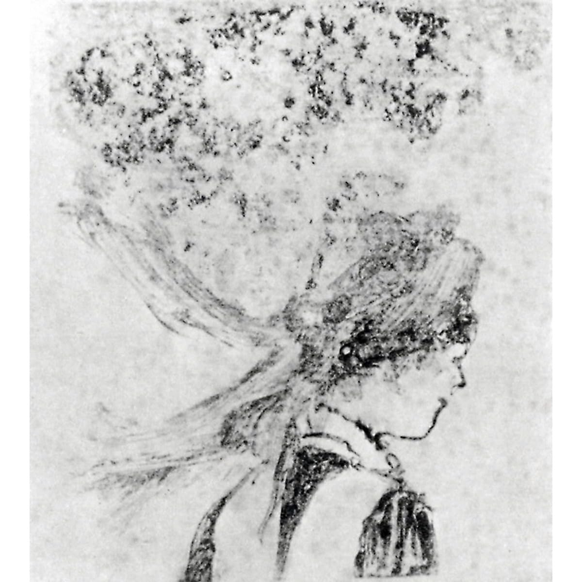 Toile roulée L'infirmière de Degas, impression d'art grand format durable - 2