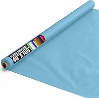 Vista 126 de Rollo de plástico para cubierta de mesa para banquetes, Marrón