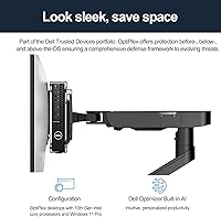 Vista 3 de DELL OptiPlex 3000 Series 3080 Micro Form Factor Desktop, Intel Core i5-10500T, 16GB RAM, 256GB PCIe SSD, Wi-Fi 5, Bluetooth, Wired KB & Mouse