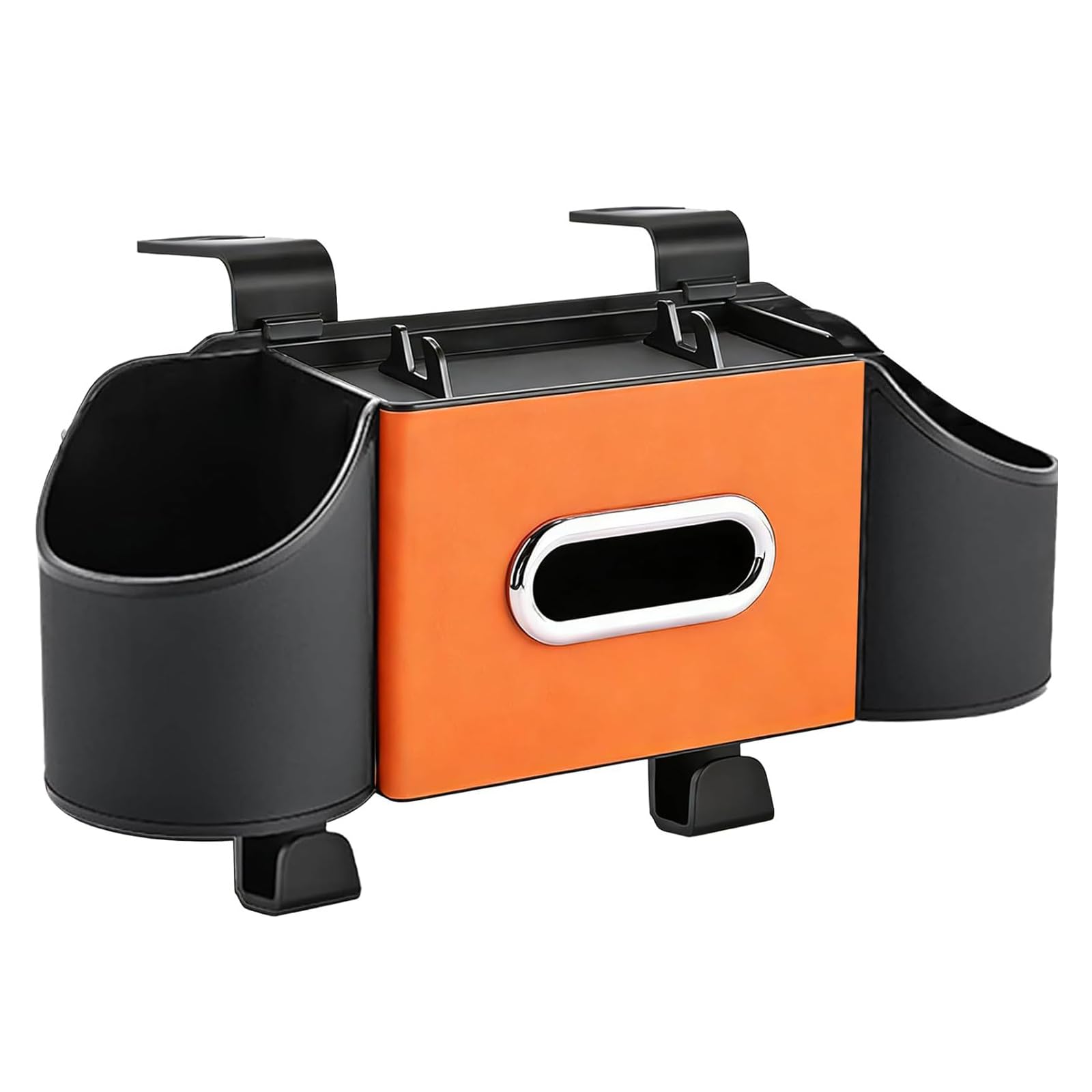 Bbajszx Strong Vehicle Rear Suspended Carrier Proposals 3 Zones for Beverages Snacks and Small Items Fits Many Cars and Pickups Car Rear Seat Planner