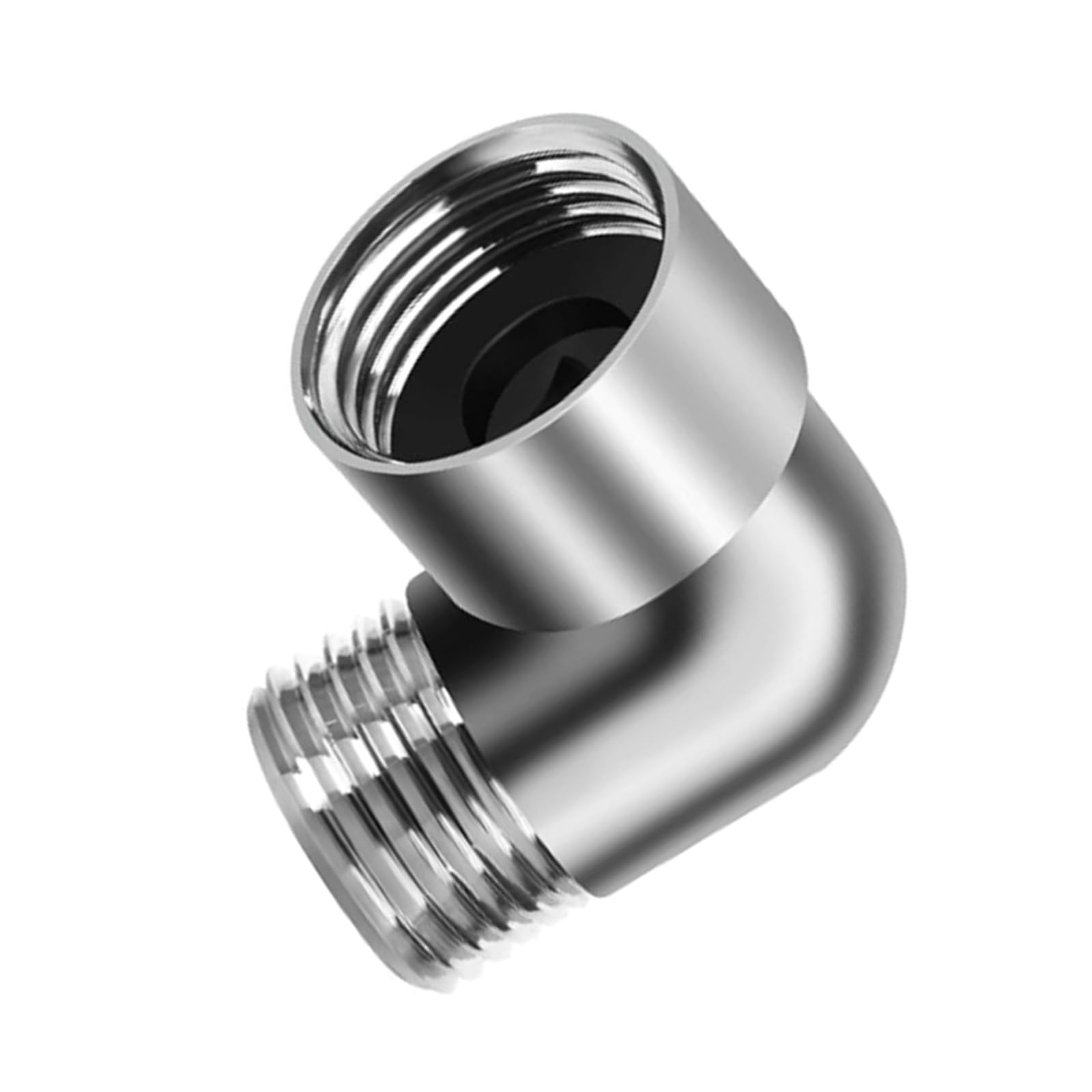 Handheld Shower Head Elbow Adapter Shower Arm Angles Adapter 90 Degree Arm Elbow Connector for Hose Head