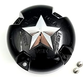 MSA Black Wheel Cap (Fits All MSA Wheels Except M16)