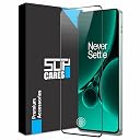 SupCares Tempered Glass for OnePlus Nord 3 (6.74 inch) and OnePlus Nord CE 3 (6.7 Inch) With Installation Kit | 9H Edge to Edge Screen Protector | Black gallery image