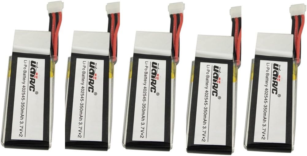 sea jump 5pcs 3.7V 350mah Li Battery for UDI U818A WiFi FPV U845A U945 WiFi Rc Quadrotor Spare Parts RC Drone Battery