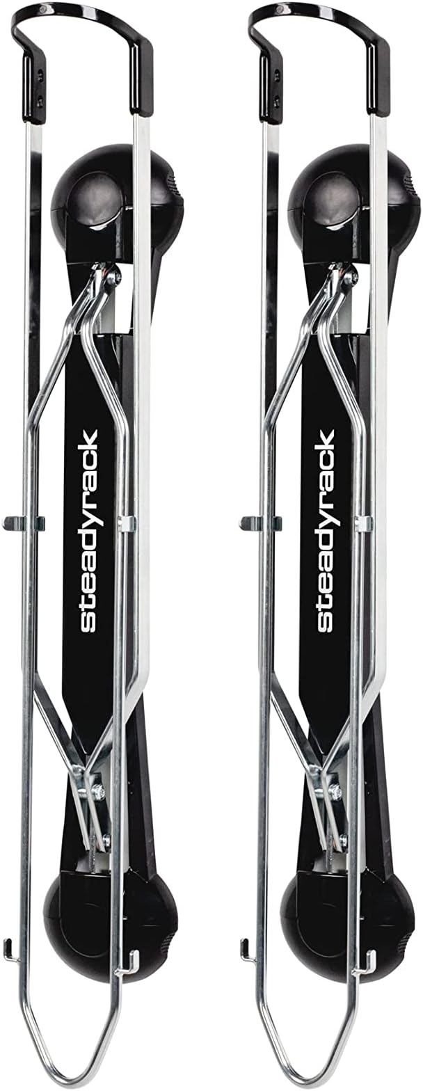 SteadyrackBike Racks - eBike Rack - Wall Mounted Bike Rack Storage Solution for Your Home, Garage, or Bike Park - 2 Pack