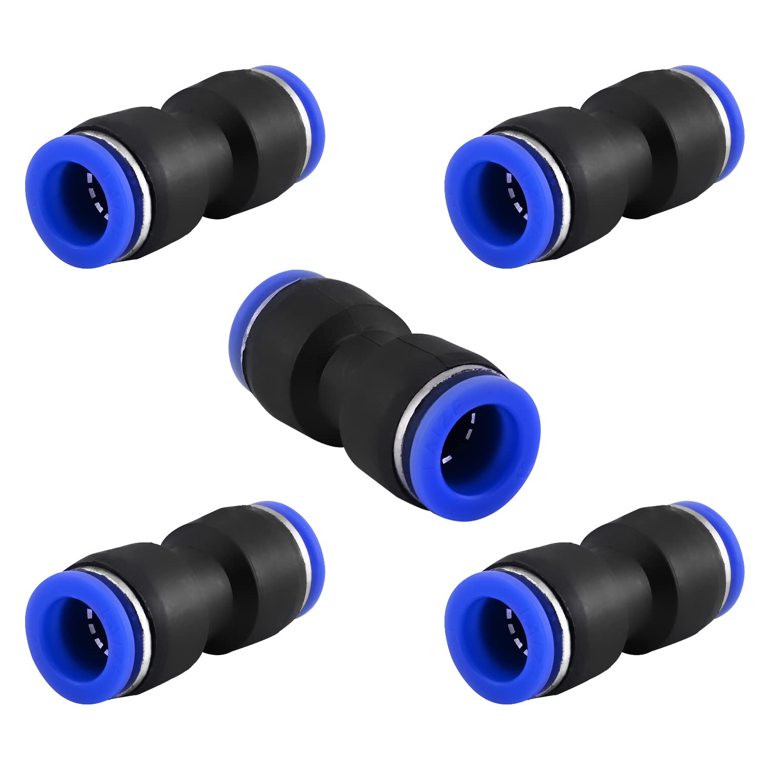 NIGO JNS Lot De 5 Raccords De Tuyau En Laiton, Bouchon Hexagonal à