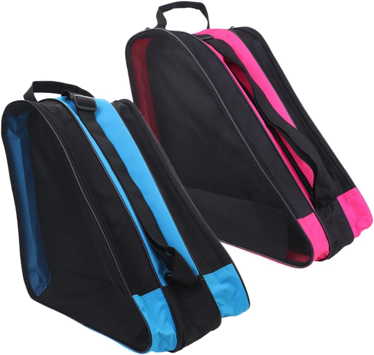 KICHOUSE 2Pcs Roller Skates Bag Thickened Double Shoulder Backpack Waterproof Storage Bag for Inline Skates and Skating Shoes Suitable for Boys and Girls and Adults Travel Accessories