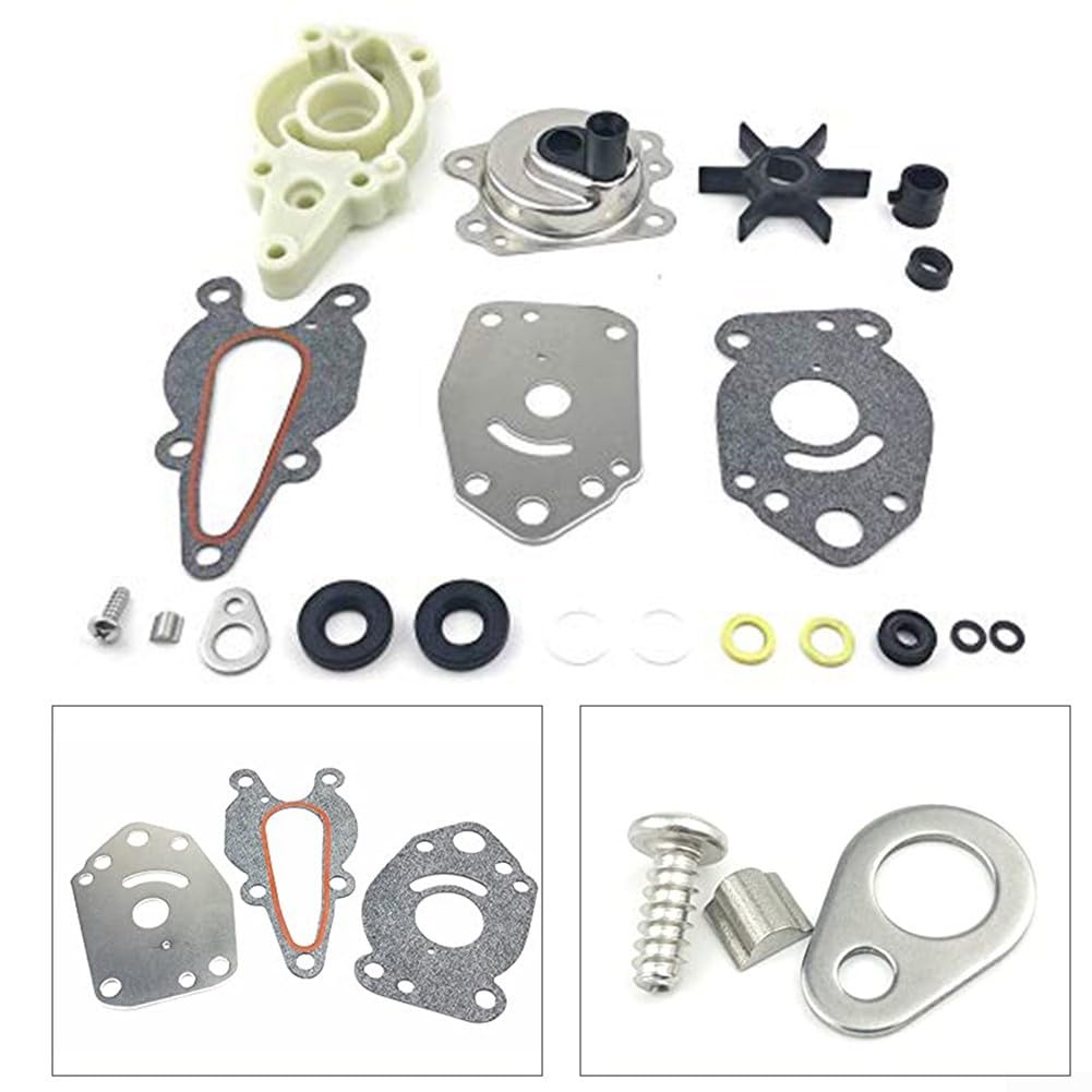 42089A5 Kit di Riparazione Pompa Acqua Girante In Acciaio Inox Per Mercury per Mariner Fuoribordo 6HP A 15HP 20 Pezzi