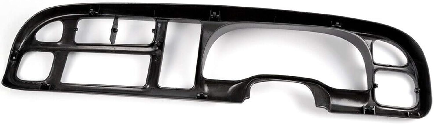 Dashboard Cluster Instrument Bezel Panel Plastic Replacement for 1998-2002 Dodge Ram
