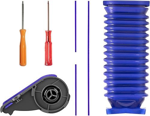 Miniatura 1 de E.LUO Tira de suela de felpa suave, cubierta lateral de cabeza de succión para aspiradora y manguera compatible con aspiradora Dyson V6 V7 V8 V10