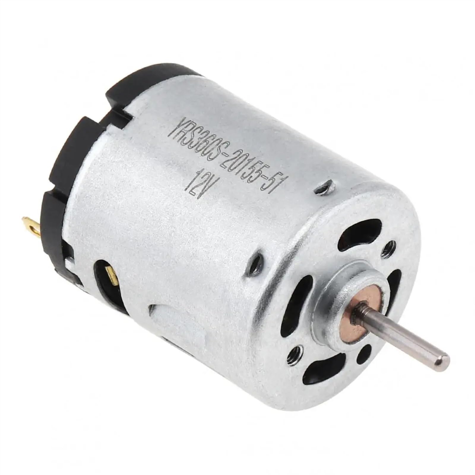 RS360 DC 12 V silnik szczotkowy węglowy, 12000 obr/min, wysoka prędkość, do zabawek DIY, suszarka do włosów, wentylatory elektryczne