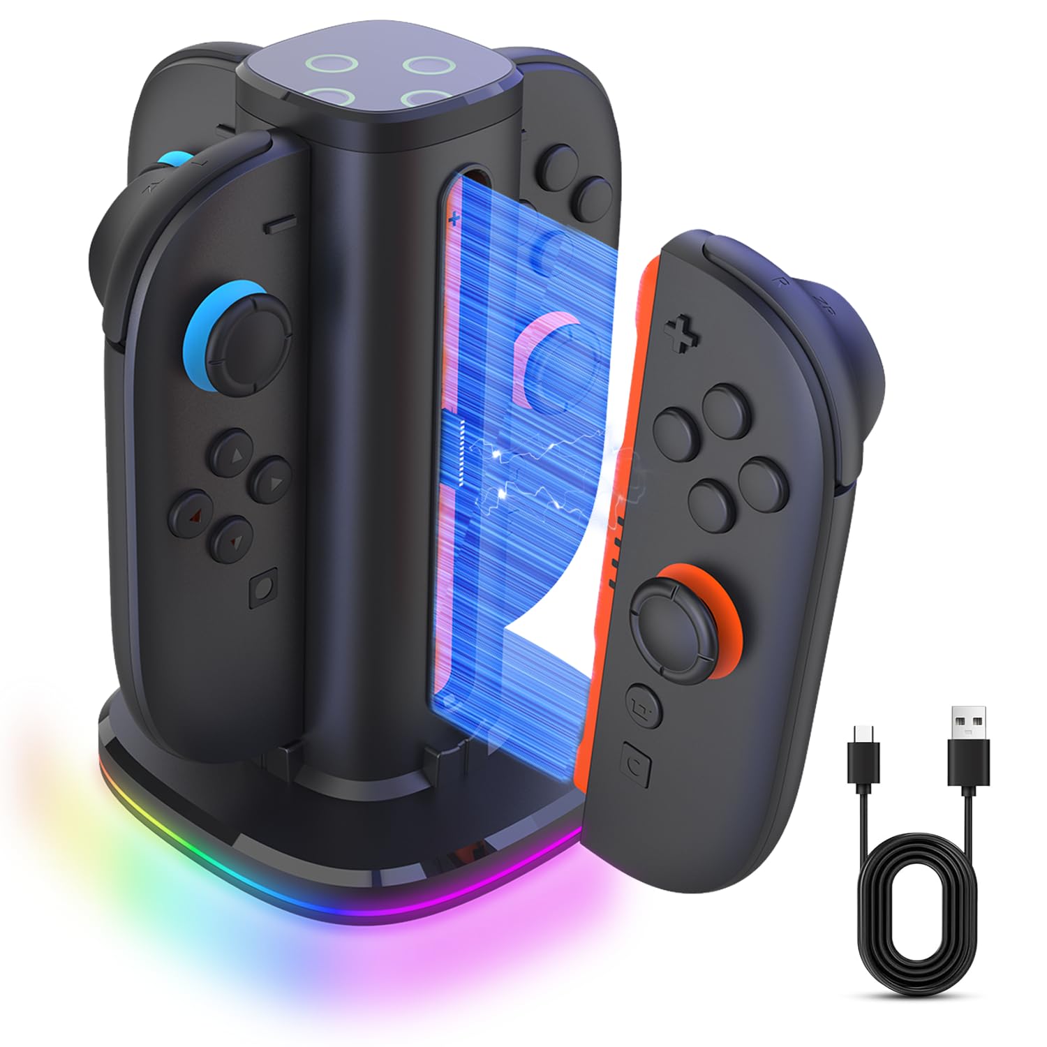 Amazon.co.jp: 【2025革新モデル】Switch 2 ジョイコン用 充電器