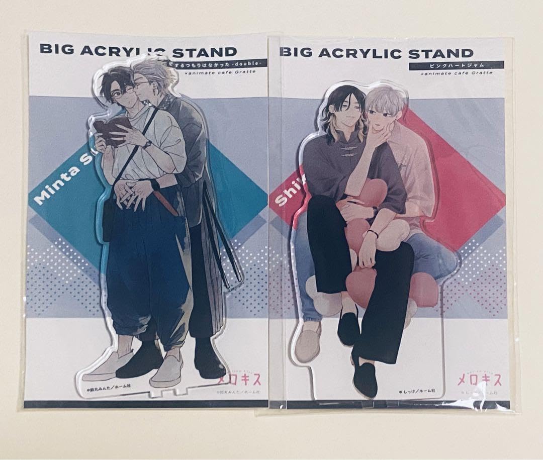 ピンクハートジャムしっけアクリルスタンド他